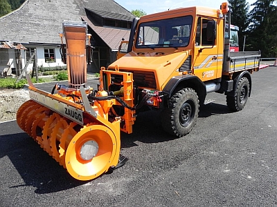 Снегоочиститель Zaugg SF-72-70-2600 на Unimog